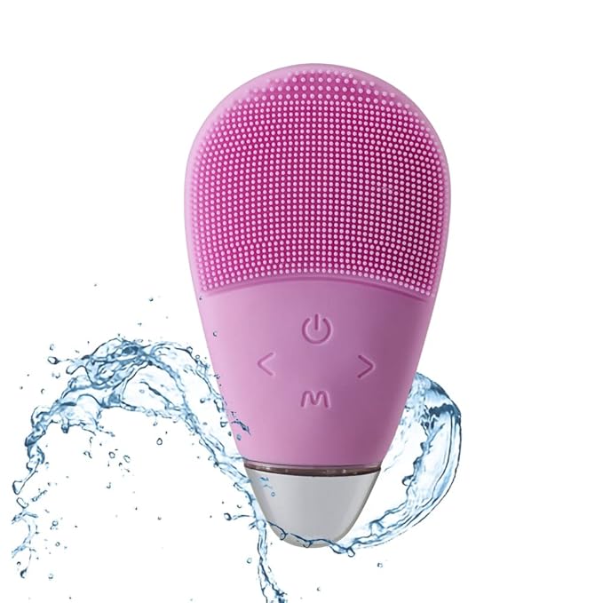 Facial Cleansing Brush Massager