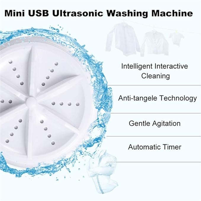 Washing Machine Ultrasonic Turbine